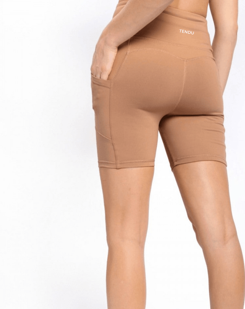 ICED COFFEE CROP BIKER - 5" - Tendu Active